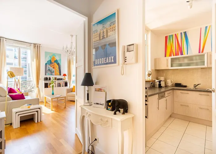 Apartment Guestready - Bright In Centre W/ Parking Bordeaux